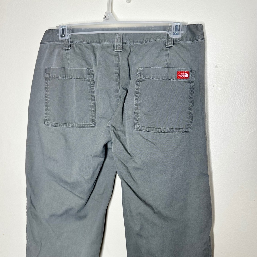 The North Face Cargo Pants Low Rise Cotton Vintage Utility‎ Gray Womens size 4 - Picture 5 of 10